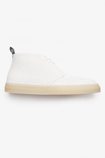 Fred Perry Hawley Naisten Kengät Valkoinen | FI 1198FDNM